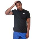 Men's DKNY New York Short Sleeve Classic Fit T-Shirt in Black - S Regular