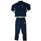 Boy's Umbro Total Traning Full Zip Jacket and Pant Tracksuit in Blue - 12-13 Regular