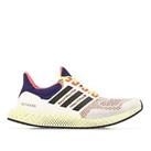 Men's adidas Ultra 4D Lace up Running Trainer Shoes in White