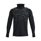 Men's Under Armour UA OutRun The Cold Pullover Funnel Neck Top in Black - S Regular
