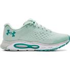 Women's Under Armour UA HOVR Infinite 3 Lace up Running Trainer Shoes in Green