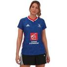 Women's adidas Entrada 22 Graphic Jersey in Blue - 12-14 Fitted