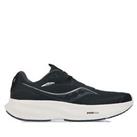 Women's Saucony Ride 15 Lace up Running Trainer Shoes in Black