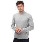 Men's Pullover Sweater Farah Stern Crew Neck Cotton in Grey - M Regular