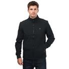 Men's Coat Jacket Farah Winstead Softshell Full Zip in Blue - 2XL Regular