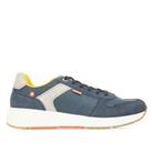 Men's Lace up Trainers Rieker R-Evolution Leather and Suede Upper in Blue - UK 9.5 Regular