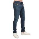 Men's Jeans Diesel D-Luster Slim Fit Button Fly in Blue - 30S Regular