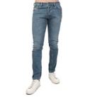 Men's Jeans Diesel D-Luster Slim Fit Button Fly in Blue - 32L Regular