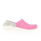 Girl's Shoes Crocs Kids LiteRide Clog Slip on in Pink