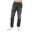 Men's Jeans Diesel D-Fining Button Fly Tapered Fit in Black - 33R Regular