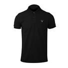 Men's T-Shirt Gant Original Slim Fit Short Sleeve Pique Polo Shirt in Black - S Regular