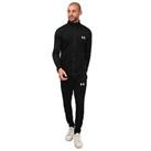 Men's Tracksuit Under Armour Knitted Full Zip Jacket and Pant in Black - 2XL Regular