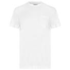 Men's T-Shirt Howick Crewneck Short Sleeve in White - XL Regular