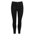 Women's Jeans Firetrap Skinny Fit Denim in Black - 12 Regular