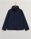 Men's Jacket Gant Raglan Full Zip Relaxed Fit in Blue - XL Regular