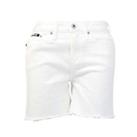 Women's Shorts DKNY High Rise Cut Off in White - 26 inch Regular