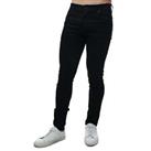Men's Jeans Replay Hyperflex Stretch Denim Slim Fit in Black - 30R Regular