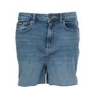 Women's Shorts DKNY High Rise Kent Slim Cut Denim in Blue - 28 inch Regular