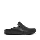 Women's Slippers Fit Flop Chrissie II Haus Leather Slip on in Black