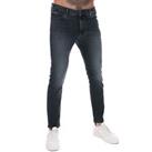 Men's Tommy Hilfiger Simon Zip Fly Skinny Jeans in Black - 31XL Regular