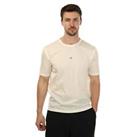 Men's T-Shirt C.P. Company Jersey No Gravity Regular Fit Cotton in White - 2XL Regular