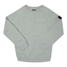 Boy's Lyle And Scott Oversized Regular Fit Crew Sweatshirt in Grey