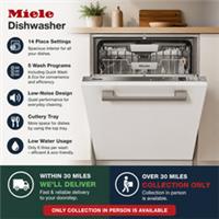 Miele G5851 SCVi Active Plus Integrated Full Size Dishwasher Fully Built In
