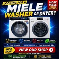 Miele Washing Machine Dryer & Washer Dryer Available Message For More Info 12345