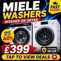 Miele Washing Machine Dryer & Washer Dryer Available Message For More Info 123