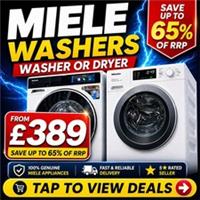 Miele Washing Machine Dryer & Washer Dryer Available Message For More Info 1234