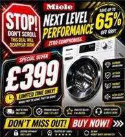 Miele Washing Machine Dryer & Washer Dryer Available Message For More Info 0001