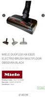 Miele Duoflex HX1 Cordless Vacuum Cleaner Floor Head Brush HX-EB20 EB10 Black