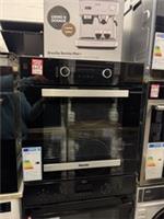 Miele H2465B Built-in Single Electric Oven, Obsidian Black