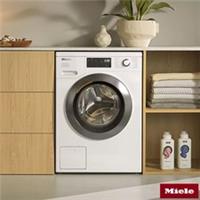 Miele WEK365 WCS PowerWash, 10kg Washing Machine, A Rated in Lotus White