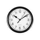 OHS Basic Wall Clock Round Analogue Vintage Home Decor Small Bedroom Kitchen