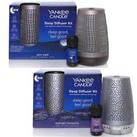 Yankee Candle Oil Diffuser Calming Aroma Mist Sleep Stress Refill Starter Kit