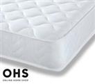 OHS Memory Foam Mattress In a Box Cool Touch Sprung Quilted Single Double King