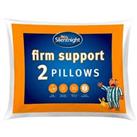 Silentnight Firm Pillow 2 Pack Neck Support Filled Hotel Quality Soft Twin