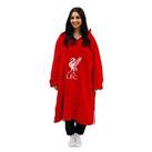 Oversized Hoodie Blanket Liverpool FC Sherpa Fleece Soft Throw Jumper Sweatshirt