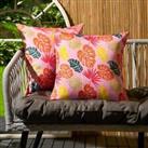 Water Resistant Cushion Cover Tropical Water Resistant Outdoor Seat Sofa Inserts