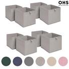 OHS Storage Cube Boxes for Toys Books Clothes Foldable Fabric Drawer Organiser