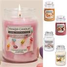 Yankee Candle Large Glass Long Highly Scented Fresh Assorted Fragrance - 538g
