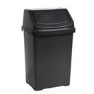 Wham Swing Bin Lid 25L Kitchen Large Waste Paper Rubbish Plastic Home Office Tub