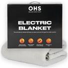 Electric Heated Blanket Sherpa Fleece Throw Over Bed Soft Warm Digital Control