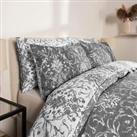 Paisley Floral Duvet Cover Bedding Set Pillowcase Reversible Polycotton Quilt