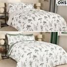 Duvet Cover Sets Stag Bedding Quilt Check Reversible Single Double King Size Bed
