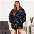 OHS Hoodie Blanket Gaming Oversized Fleece Kids Jumper Wearable Throw Warm Soft