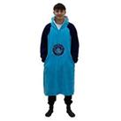 Manchester City FC Hoodie Blanket Oversized Sweatshirt Sherpa Soft Fleece Jumper