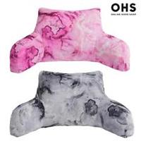 Marble Cushion Filled Plump Padded Lumbar Soft Support Bed Chair Reading Gaming