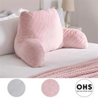 Reading Cuddle Cushion Matte Velvet Pinsonic Lumbar Support Bed Chair Pillow Arm